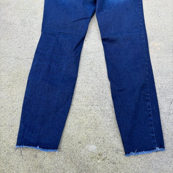 Refuge High Waist Skinny 3 Button Stretch Distressed Denim Jeans Size 31x27 - Picture 7 of 8